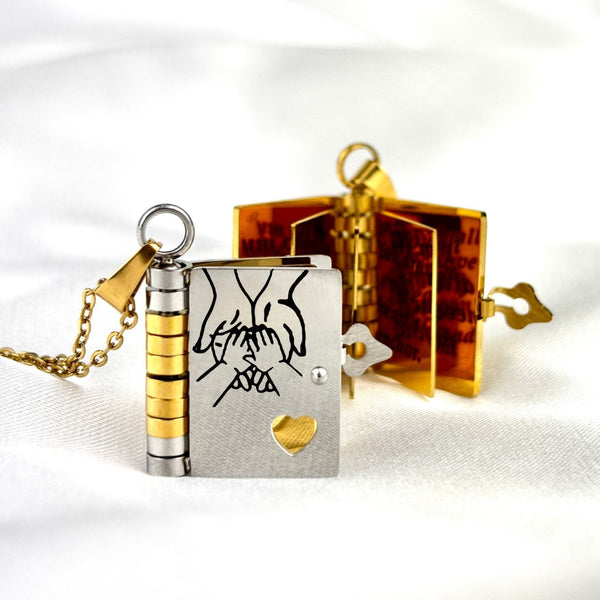 LovePages™ - Boekvormige Ketting