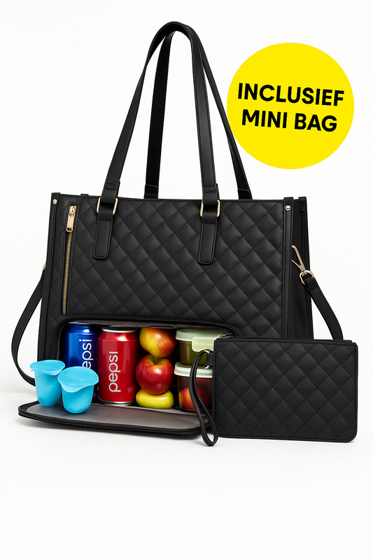 Cleana Stijlvolle 2-in-1 Tas