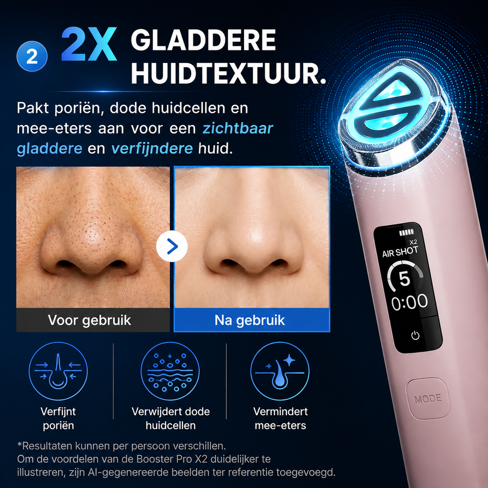 Booster Pro X2 Huidverzorgingsapparaat